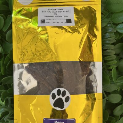 Beef Jerky (Small Dogs & Cats) 30g