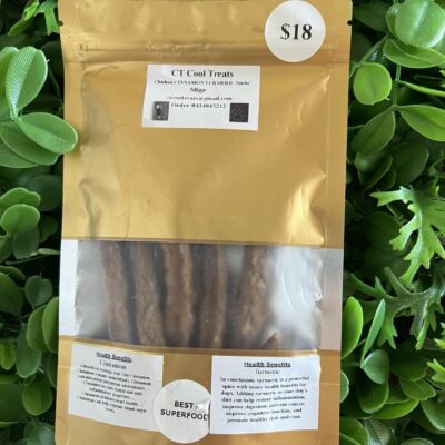 Chicken Cinnamon Turmeric Sticks 50g