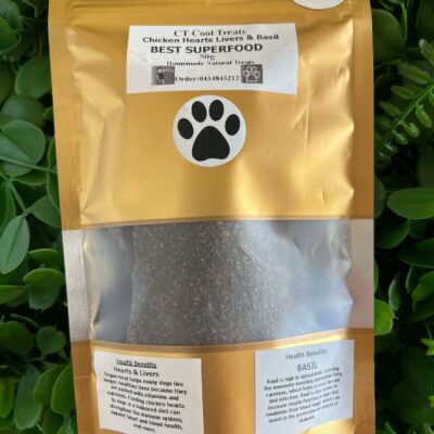 Chicken Hearts Livers & Basil Best Superfood 50g