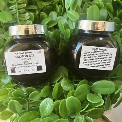 Natural Salmon Oil 180ml (Dogs & Cats)