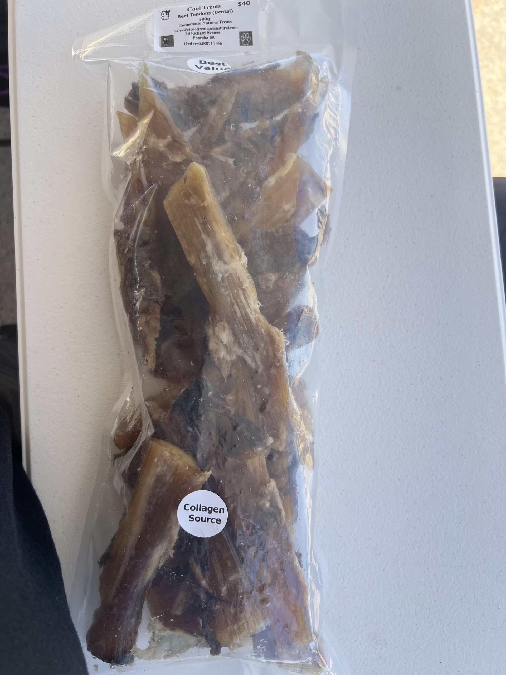 Beef Tendons 500g (Best Value) 18-20 pieces